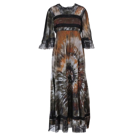 Valentino long silk dress